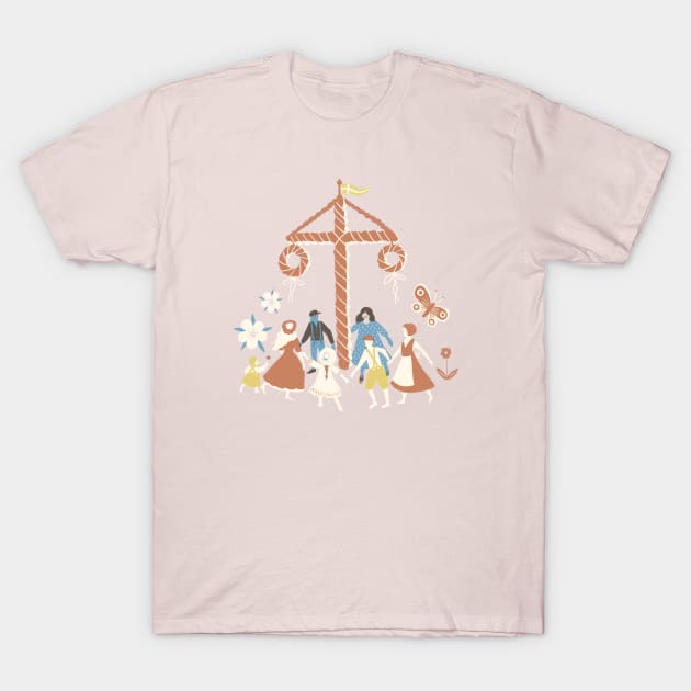 Swedish Midsummer Party T-Shirt by Rebelform